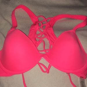 PINK Racerback Bikini Top - never worn
